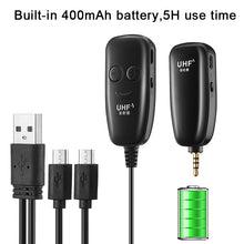 Load image into Gallery viewer, Uhf Lavalier Lapel Wireless Microphone Real Time Recording Vlog Mic