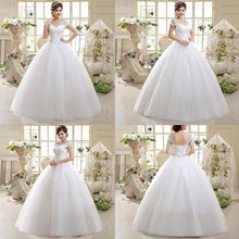 Load image into Gallery viewer, Bridal Dress In White New Fashion Temperament Style Bride Wedding Dress Lace Embroidery Large Size Slim Dresses