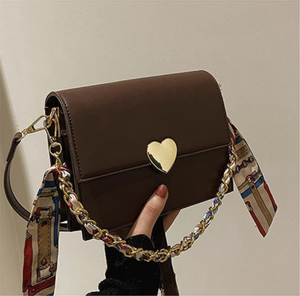 Versatile Fashion Light Luxury High Value One-shoulder Messenger Small Square Bag