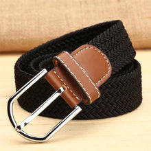 Load image into Gallery viewer, 0227B Fashion all match explosions pure copper buckle leather vintage