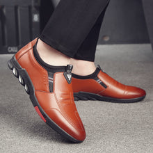 Load image into Gallery viewer, Leather Shoes Mens Leather Spring 2021 New Mens Business