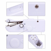 Load image into Gallery viewer, Fanghua small handhold
 Sewing Machine movable Needlework Cordless Household Handy Stitch electriccal
al
cal
al
 Clothes Fabric Sewing Tools