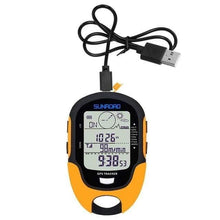 Load image into Gallery viewer, GPS outdoor navigation altitude meter mountaineering camping compass temperature humidity