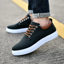 Load image into Gallery viewer, Breathable mens casual canvas sport shoes