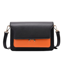 Load image into Gallery viewer, Contrast Color Leather Shoulder Bags For Women