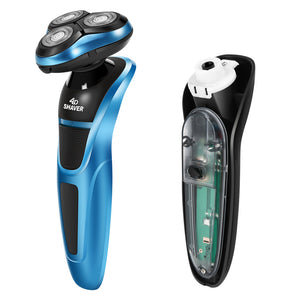 USB car multi-function body wash electric shaver 4d three-headed rechargeable men's beard knife
