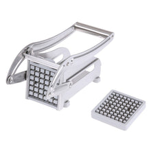 Load image into Gallery viewer, kitchen gadgets 2 Blades Potato Cutter Chopper Stainless French Fries Slicer for kitchen cortador de vegetales Home Kitchen Tool