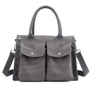 Canvas Women Bags for Women 2021 Doctor Bag Ladies Hand Bags Handbag Designer Totes Casual Canvas Crossbody Bag Shoulder Hobo