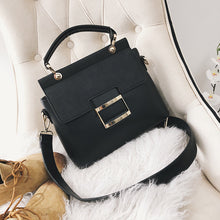 Load image into Gallery viewer, Women Bag Vintage Shoulder Bags 2021 Buckle PU Leather Handbags Crossbody Bags For Women Famous Brand Spring Sac Femme Women Bag Vintage Shoulder Bags 2021 Buckle PU Leather Handbags Crossbody Bags F