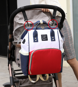 Zipper Mummy Diaper Bags Maternity Shoulder Handbags Large Capacity Women Travel Backpacks Waterproof Baby Nappy Nursing Bags