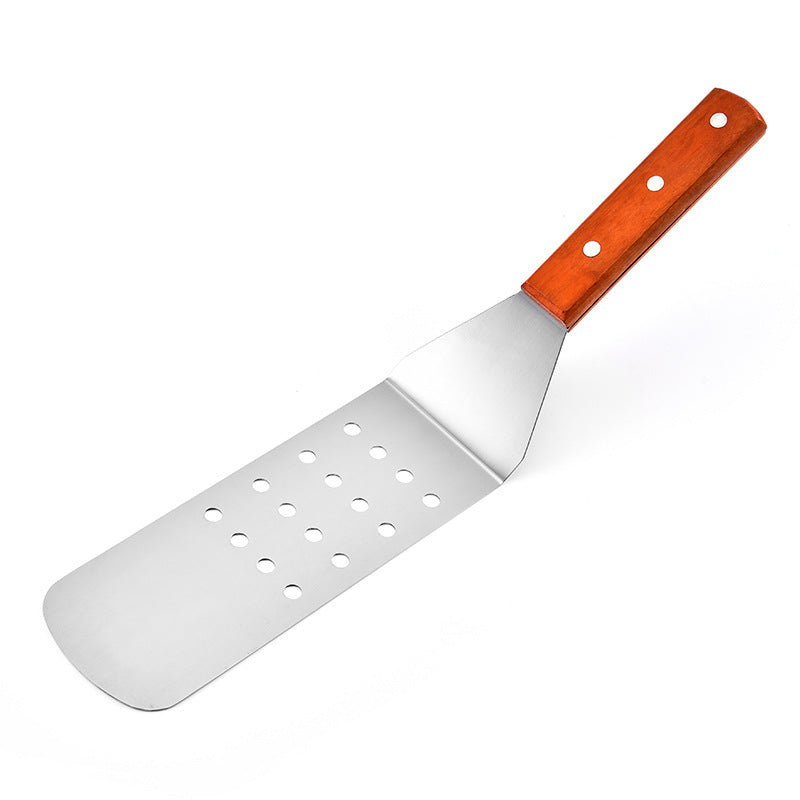 Stainless Steel Kitchen Shovel With Wooden Handle