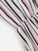 Load image into Gallery viewer, Striped Print Cami Dress