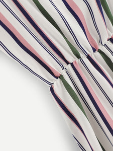 Striped Print Cami Dress