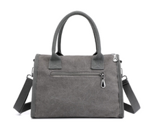 Load image into Gallery viewer, Canvas Women Bags for Women 2021 Doctor Bag Ladies Hand Bags Handbag Designer Totes Casual Canvas Crossbody Bag Shoulder Hobo