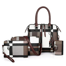 Load image into Gallery viewer, New Luxury Handbags Plaid Women Bags Designer