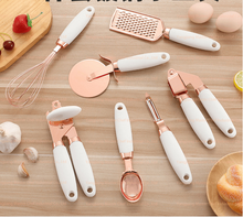 Load image into Gallery viewer, Kitchen Household Peeler Gadget Copper Plating Set