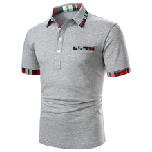 Load image into Gallery viewer, Men Polo Men Shirt Short Sleeve Polo Shirt