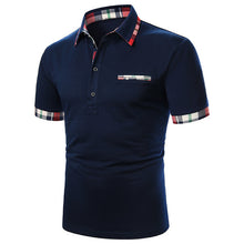 Load image into Gallery viewer, Men Polo Men Shirt Short Sleeve Polo Shirt