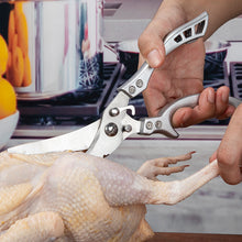 Load image into Gallery viewer, Kitchen Household Stainless Steel Chicken Bone Scissors Multi-Purpose Kitchen Barbecue Scissors