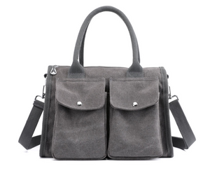 Canvas Women Bags for Women 2021 Doctor Bag Ladies Hand Bags Handbag Designer Totes Casual Canvas Crossbody Bag Shoulder Hobo