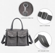 Load image into Gallery viewer, Canvas Women Bags for Women 2021 Doctor Bag Ladies Hand Bags Handbag Designer Totes Casual Canvas Crossbody Bag Shoulder Hobo