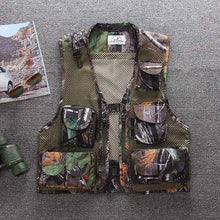 Load image into Gallery viewer, Multi-Pocket Fishing Hunting Vest