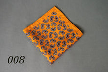 Load image into Gallery viewer, New Popular 34 x 34 CM Man Paisley Flower Dot Pocket Square Men Paisley Casual Hankies For men&#39;s Suit Big Size Handkerchief