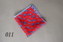 Load image into Gallery viewer, New Popular 34 x 34 CM Man Paisley Flower Dot Pocket Square Men Paisley Casual Hankies For men&#39;s Suit Big Size Handkerchief