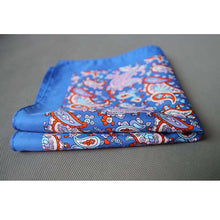 Load image into Gallery viewer, New Popular 34 x 34 CM Man Paisley Flower Dot Pocket Square Men Paisley Casual Hankies For men&#39;s Suit Big Size Handkerchief