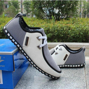 Spring breathable doug men loafers casual shoes increased within flats the British fashion lace up male shoe human race