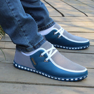 Spring breathable doug men loafers casual shoes increased within flats the British fashion lace up male shoe human race