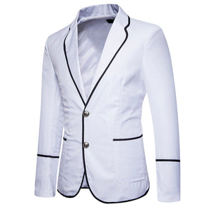 New Arrivals Men Casual Suit Business Style Fashion Design Men's Long Sleeve Slim fit Suits Masculine Blazer Suits EU size