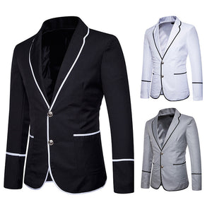 New Arrivals Men Casual Suit Business Style Fashion Design Men's Long Sleeve Slim fit Suits Masculine Blazer Suits EU size