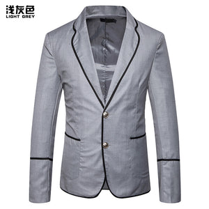 New Arrivals Men Casual Suit Business Style Fashion Design Men's Long Sleeve Slim fit Suits Masculine Blazer Suits EU size