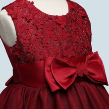 Load image into Gallery viewer, Summer Fashion Girls Sleeveless Bow Lace