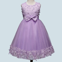 Load image into Gallery viewer, Summer Fashion Girls Sleeveless Bow Lace