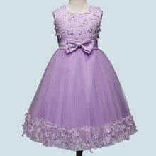 Load image into Gallery viewer, Summer Fashion Girls Sleeveless Bow Lace