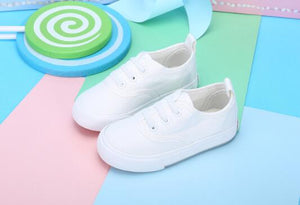 2018 autumn new children's canvas shoes boys and girls non-slip casual shoes 38