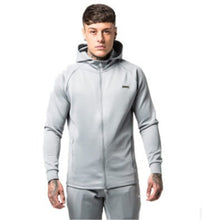 Load image into Gallery viewer, Sporting suit men warm hooded tracksuit track polo men&#39;s sweat suits set letter print large size sweatsuit male 2XL
