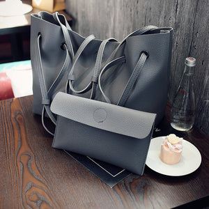 Women's bag Korean version of the mother bag lychee pattern handbag fashion large-capacity shoulder diagonal package wholesale