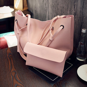 Women's bag Korean version of the mother bag lychee pattern handbag fashion large-capacity shoulder diagonal package wholesale