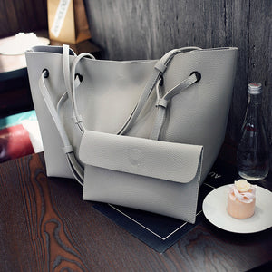Women's bag Korean version of the mother bag lychee pattern handbag fashion large-capacity shoulder diagonal package wholesale