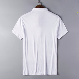 Summer Polo Shirt Men's Brand Clothing Cotton Short Sleeve