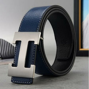 2022 New styl Leather high quality men's H logo belt luxury brand
