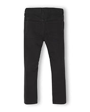 Load image into Gallery viewer, Boys Stretch Skinny Jeans, Black Wash, 10 slim