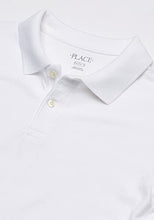 Load image into Gallery viewer, Boys Single Short Sleeve Pique Polo, Nautico, Large