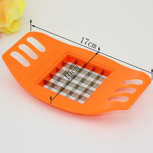 Load image into Gallery viewer, kitchen gadgets 2 Blades Potato Cutter Chopper Stainless French Fries Slicer for kitchen cortador de vegetales Home Kitchen Tool