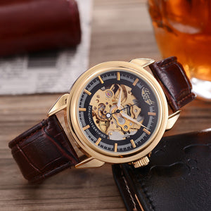 On behalf of a genuine XINDI Mens Watch WeChat Mens Automatic Watch hollow belt supply