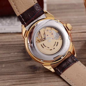 On behalf of a genuine XINDI Mens Watch WeChat Mens Automatic Watch hollow belt supply