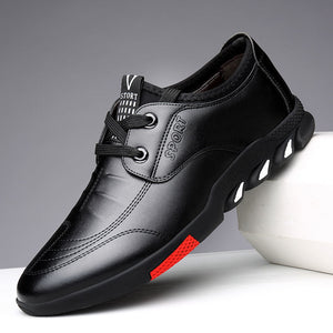 Leather Shoes Mens Leather Spring 2021 New Mens Business